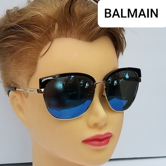 Stylish and trendy BALMAIN PARISHalf RimSunglasses